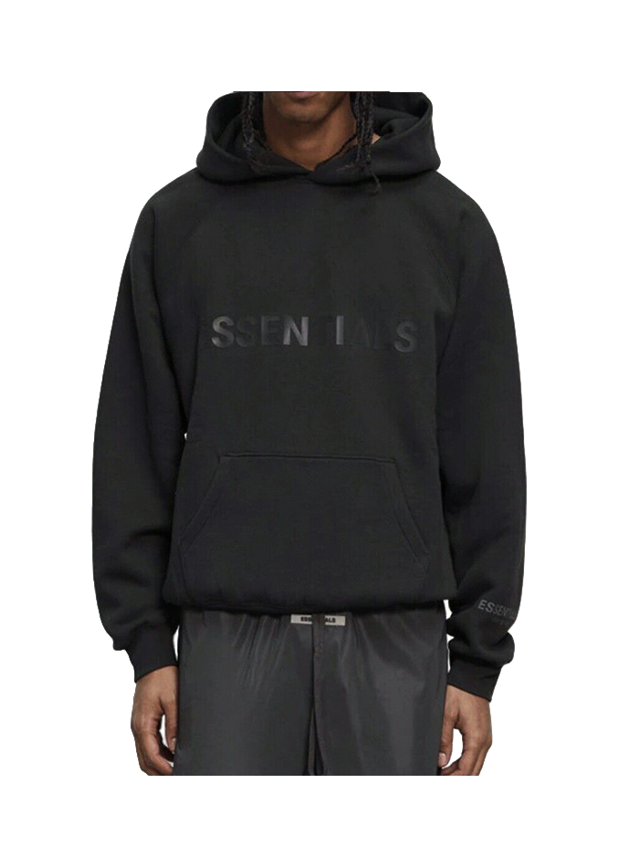Fear Of God Essentials 3D Silicon Applique Pullover Hoodie  vjsneaker.com
