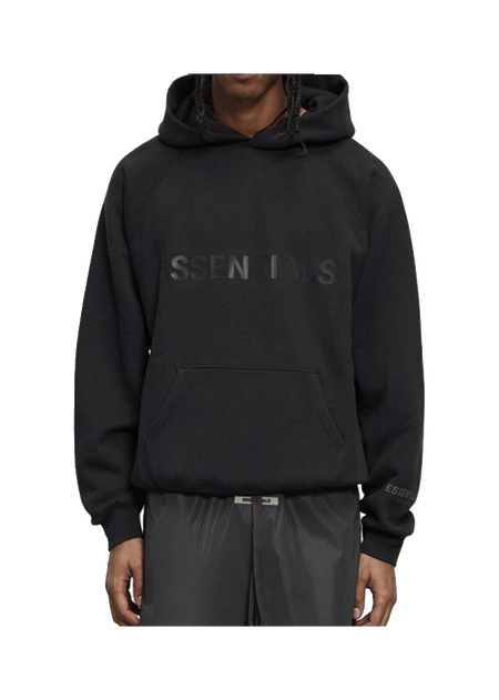 Fear Of God Essentials 3D Silicon Applique Pullover Hoodie  vjsneaker.com