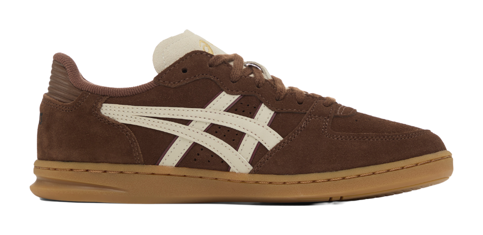 ASICS SKYHAND OG Low top Skateboard Shoes Unisex Coffee  vjsneaker.com