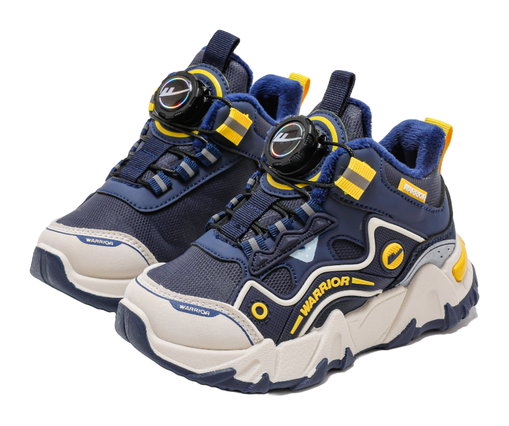 Warrior Synthetic Leather Slip Resistant Lightweight Cushioning Thermal Low top Kids Lifestyle Shoes Kids  VJSNEAKER