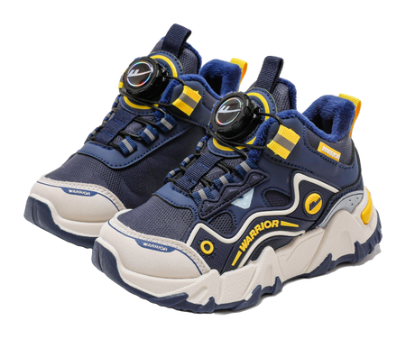 Warrior Synthetic Leather Slip Resistant Lightweight Cushioning Thermal Low top Kids Lifestyle Shoes Kids  VJSNEAKER