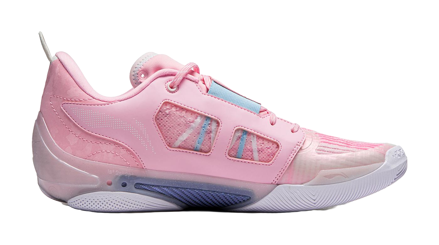 Li Ning Wade 808 4 Ultra Cushioning Abrasion Resistant Lightweight Rebound Low top Basketball Shoes Mens Pink  vjsneaker.com