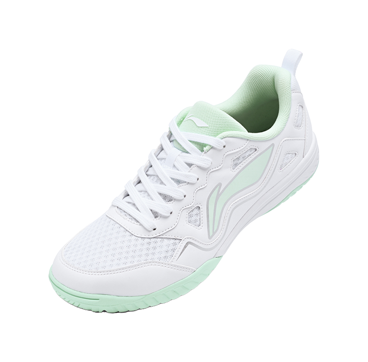 Li-Ning Eagle Eye 3.0 ESS "Po Lang" APPV011-2 - Table Tennis Shoe Unisex Standard White/Sky Blue Green