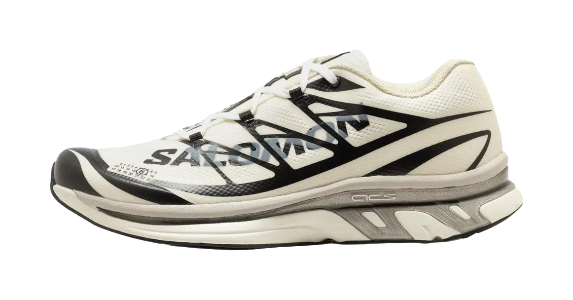 MM6 Maison Margiela x SALOMON XT MM 6 Running Shoes Unisex White Black  vjsneaker.com