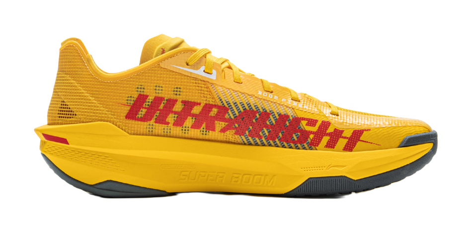 Li-Ning Ultralight 2025 "Super Run Club / Yellow Chao" ABAV007-2 - Basketball Shoe Unisex Yellow White