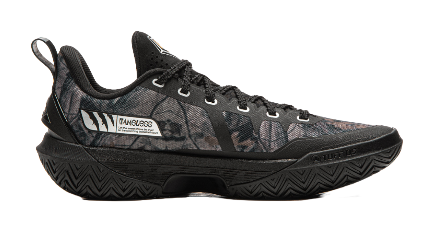 Li Ning Cushioning Slip Resistant Abrasion Resistant Breathable Rebound Anti Twist Grip Low top  vjsneaker.com