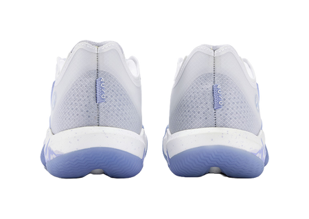 361 ° Racing 2Pro Snow Mountain Comfortable Practical Professional Training Shock Absorbent Wear resistant Anti slip Low cut Basketball Shoes Male and Female Same Iris Color  vjsneaker.com