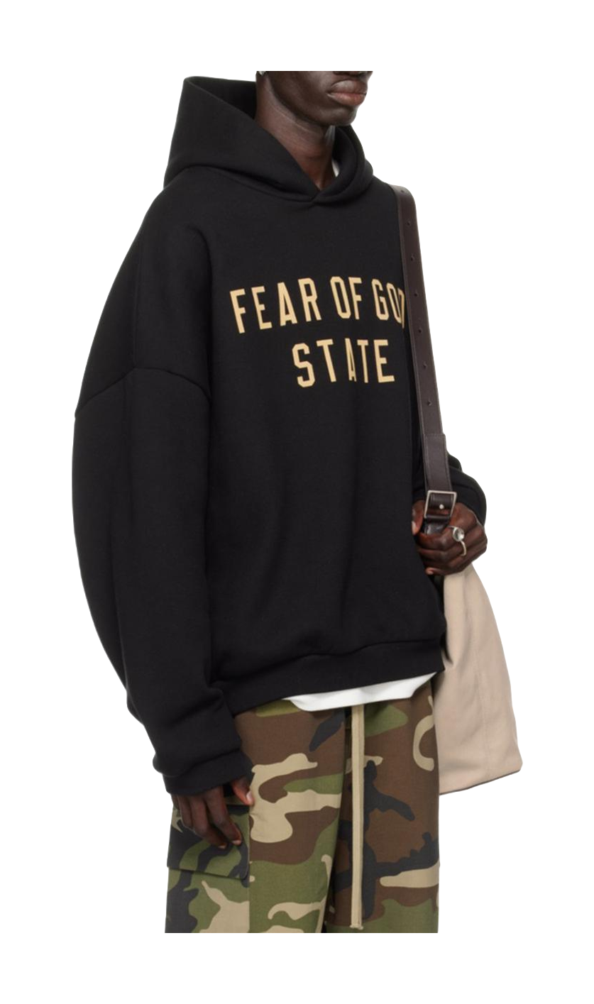 Fear Of God Essentials fleece hoodie  vjsneaker.com