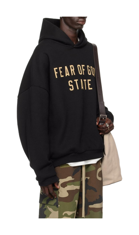 Fear Of God Essentials fleece hoodie  vjsneaker.com
