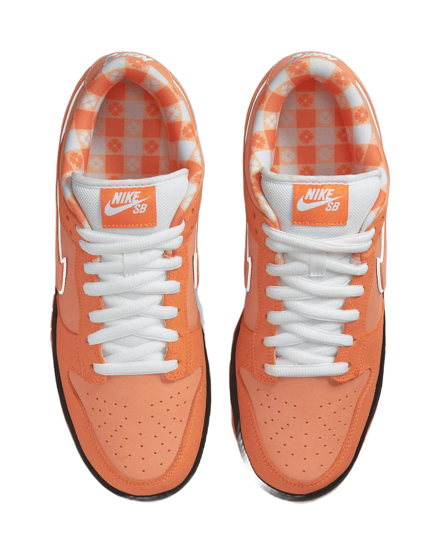 Nike SB Dunk Low Concepts Orange Lobster Mens  vjsneaker.com