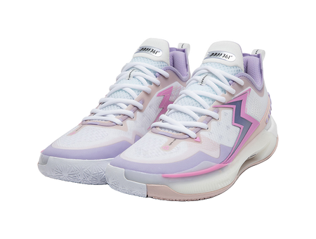361° BIG3 5.0 Quick PRO Basketball Shoes Mens Low top 361 Degrees White/Digital Lavender  Vertical Jump Group USA Inc.