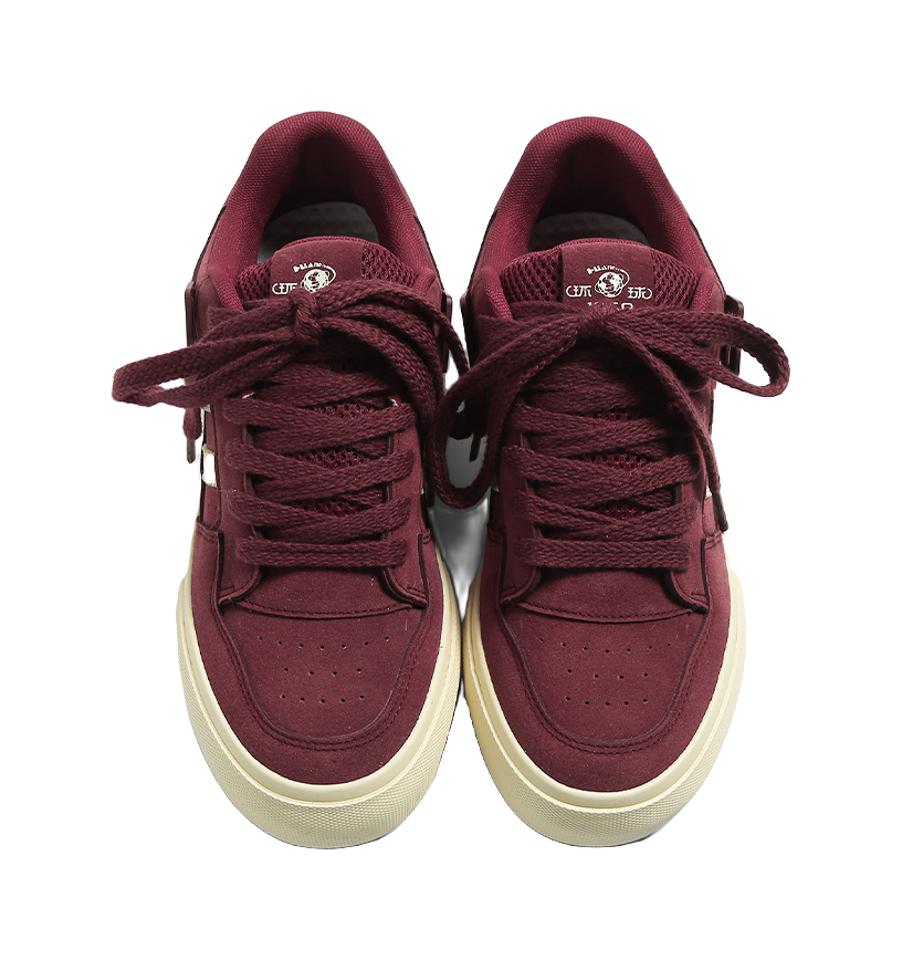 HUANQIU Slip Resistant Shock Absorbers With Abrasion Resistant Properties Low top Skateboard Shoes Men's 