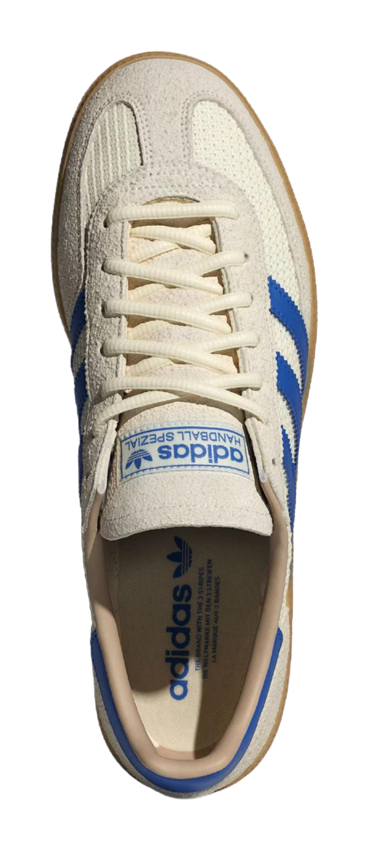 Adidas Handball Spezial Cream White Blue Gum  vjsneaker.com