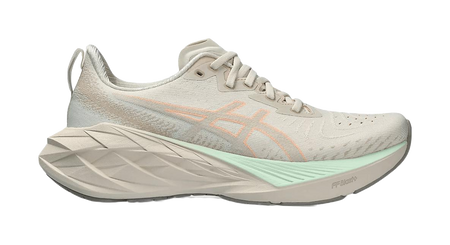 ASICS Novablast 4 Oatmeal Moonrock Womens  vjsneaker.com