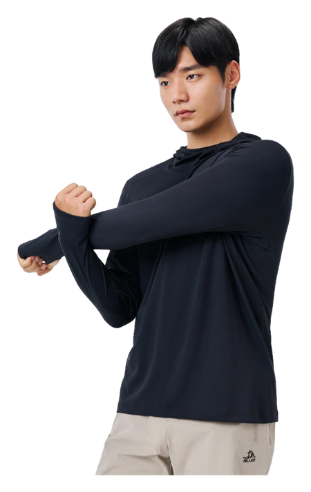 Boxi and PELLIOT City Outdoor Fast Drying Breathable Comfortable Antibacterial Running Fitness Clothing Sweat Absorbing and Moisture wicking Sports Top Bottom Versatile Long Sleeve Sweatshirt T-shirt for Men's Daily Commuting  vjsneaker.com