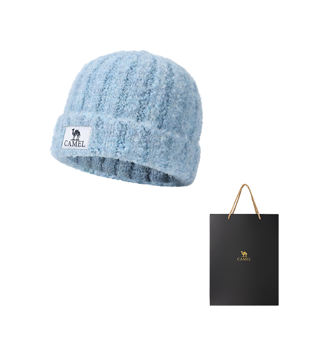 CAMEL Polyester Beanies Womens  VJSNEAKER