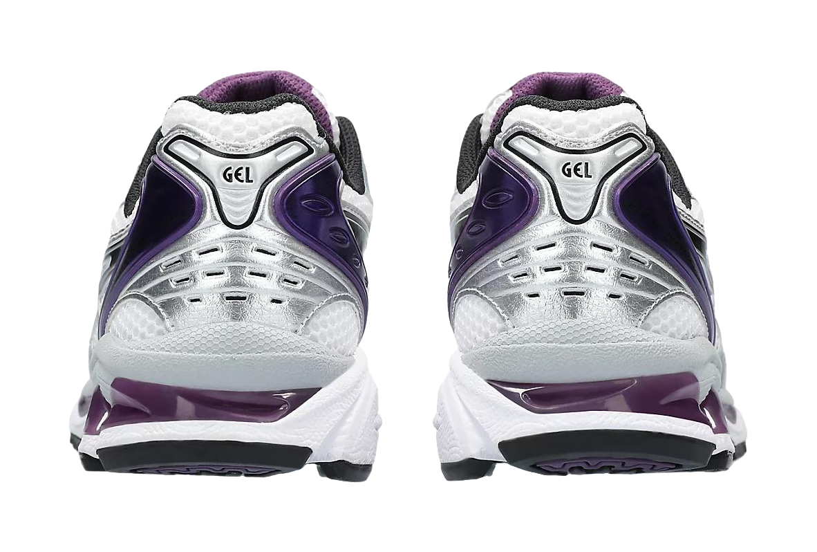 ASICS Gel Kayano 14 White Dark Grape Womens  vjsneaker.com