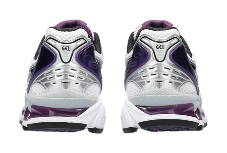 ASICS Gel Kayano 14 White Dark Grape Womens  vjsneaker.com