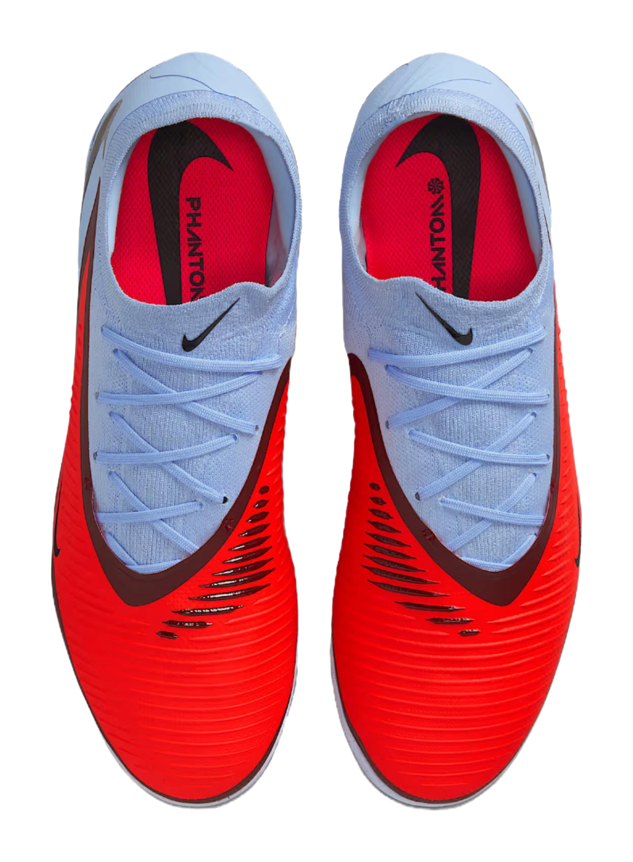 Nike Phantom 6 Soccer Shoes Unisex Blue Red  vjsneaker.com