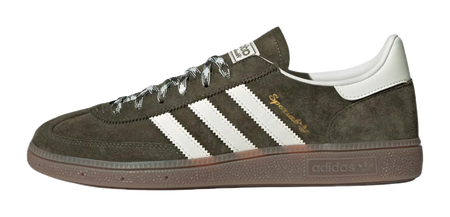Adidas Originals HANDBALL SPEZIAL Low top German Army Trainers Unisex Olive Green  vjsneaker.com
