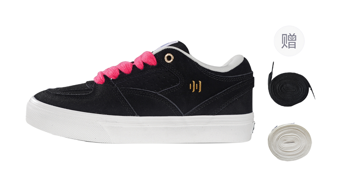 Ollieskate Bright Anti Slip And Wear Resistant Height Increasing Low top Skateboard Shoes Unisex 