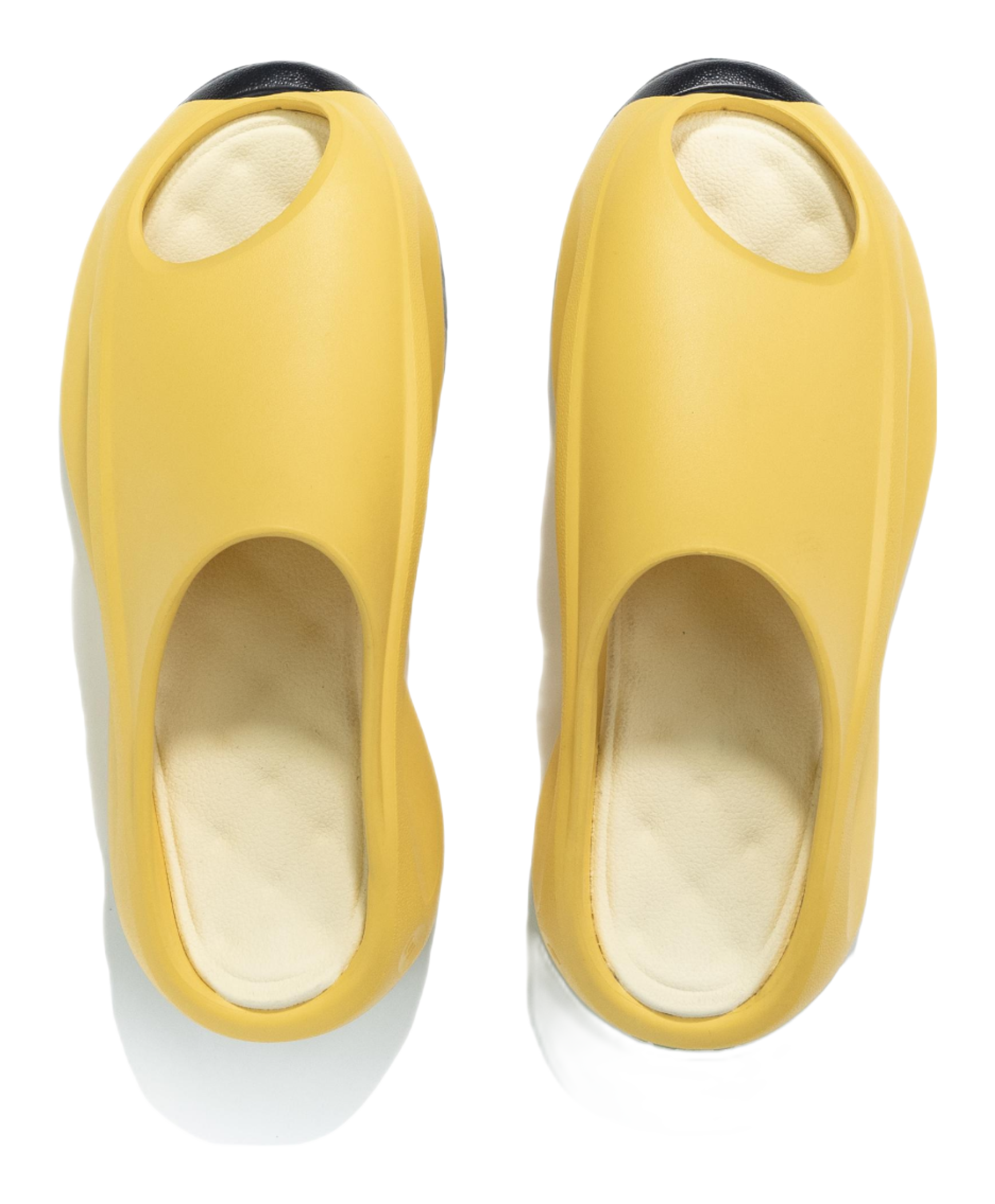 Li Ning Quiet Abrasion Resistant Slide Slippers Mens Custard Bored Monkey Special Version, Bored Banana Buddy  vjsneaker.com