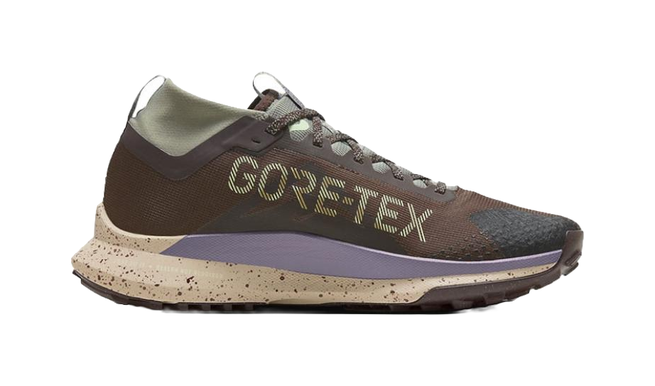 Nike React Pegasus Trail 4 Gtx Brown Green  vjsneaker.com
