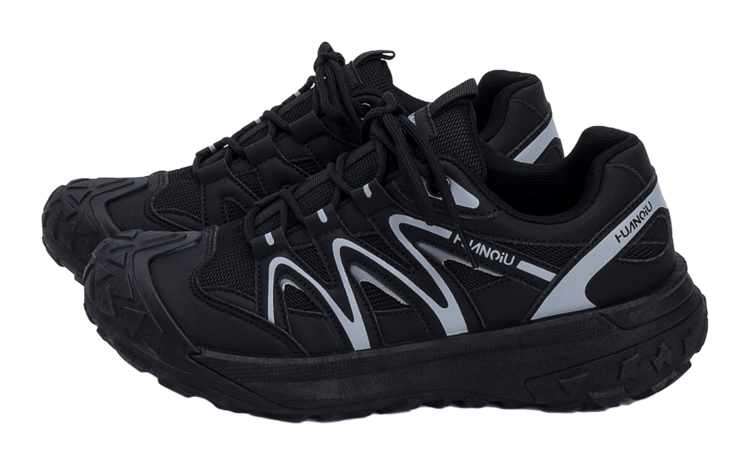 HUANQIU Abrasion Resistant, Breathable, Lightweight Low Top Chunky Sneakers Men's 