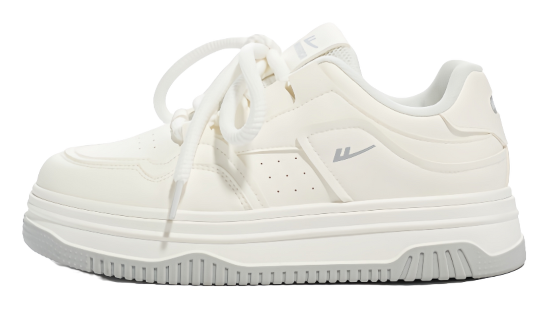 Warrior Slip Resistant, Abrasion Resistant, Breathable Low top Skateboard Shoes Women's White 