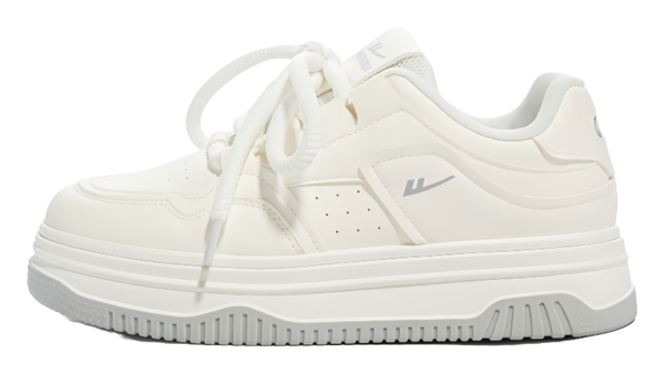 Warrior Slip Resistant, Abrasion Resistant, Breathable Low top Skateboard Shoes Women's White 