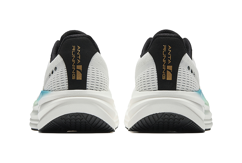 Anta Anti Slip Wear Resistant Low Top Casual Running Shoes Men's White 