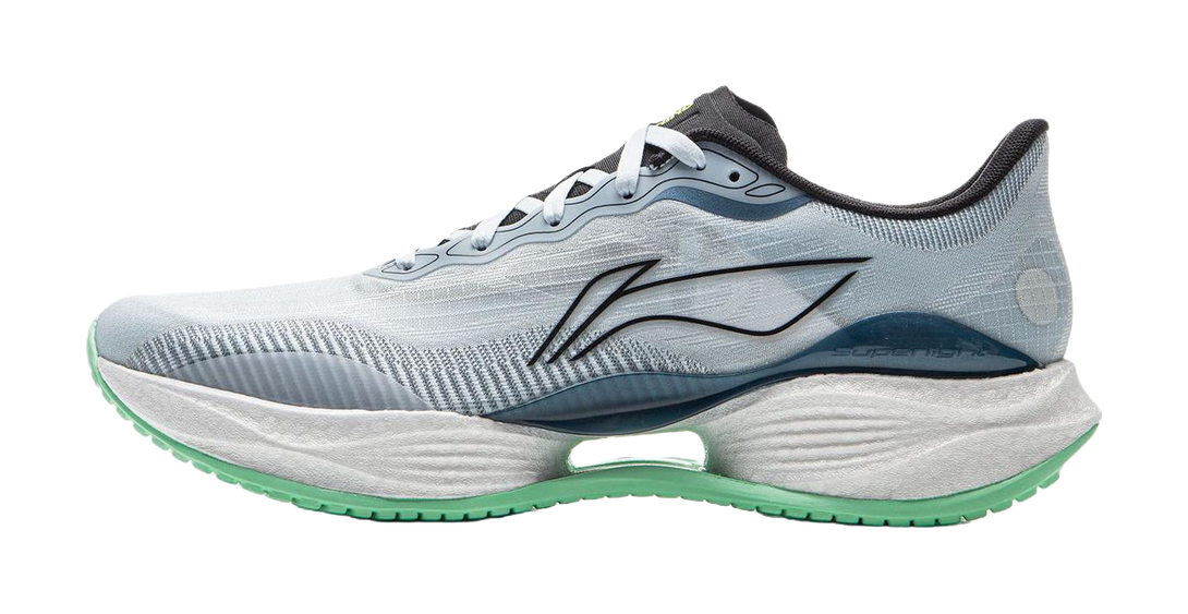 LiNing Super Light 22 Shock Absorbers Slip Resistant Abrasion Resistant Breathable Low Top Running Shoes Men's Blue 