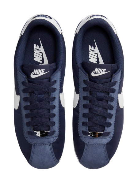 Nike Cortez Nylon Midnight Navy White Womens  vjsneaker.com
