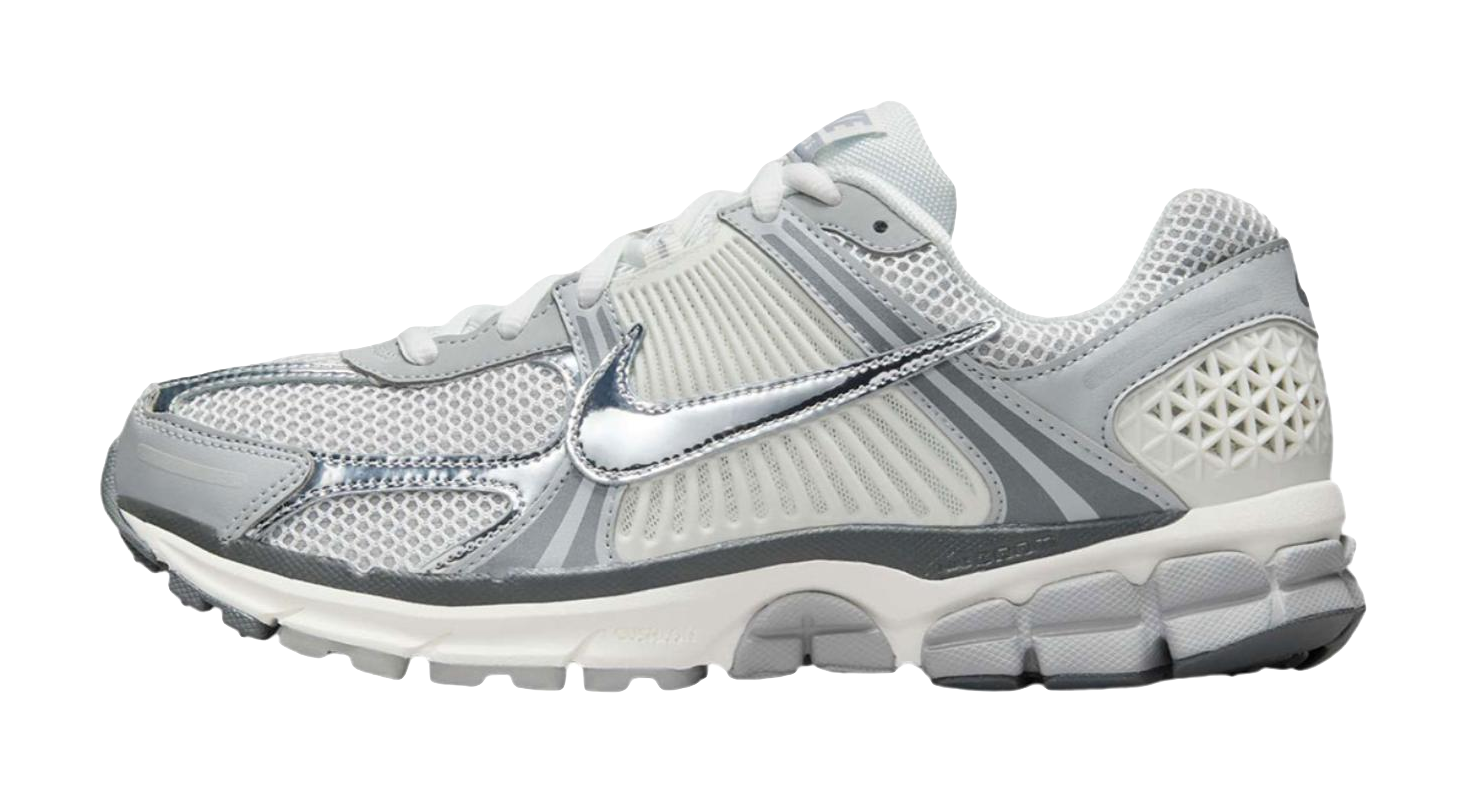 Nike Vomero 5 Breathable Support Casual Running Shoes Unisex White Silver Gray  vjsneaker.com