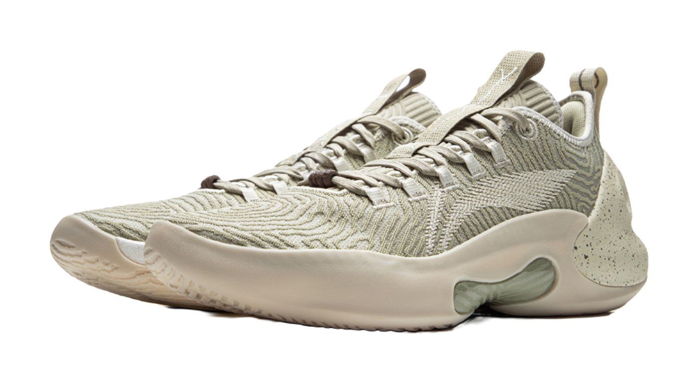 LiNing Charming Ultra Low Cushioning, Slip Resistant, And Breathable Low Top Basketball Shoes Mens Limewash Gray  VJSNEAKER