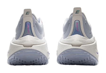 Li Ning Shadow 3 Essential Low top Racing Running Shoes Mens White Purple  VJsneaker