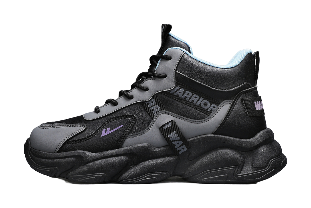 Warrior Cushioning And Breathable High top Chunky Sneakers Men's 