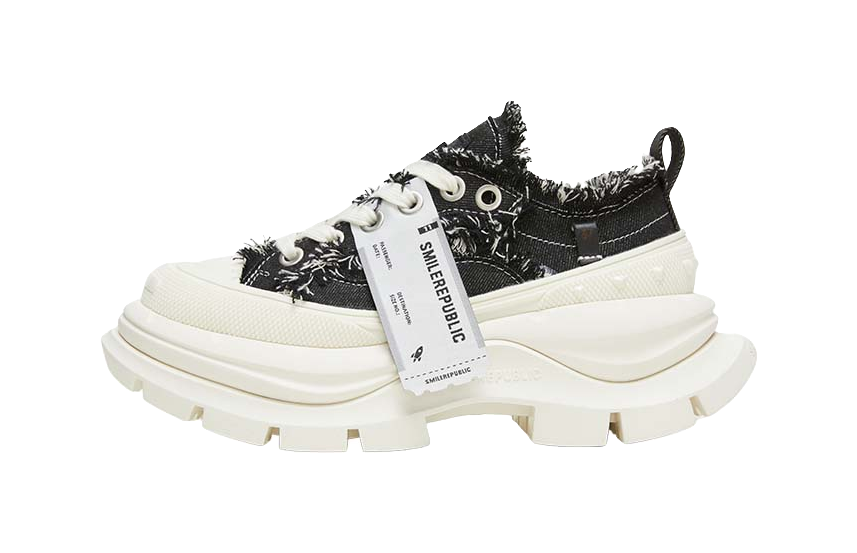 SMILEREPUBLIC Anti Slip And Wear Resistant Height Increasing Low Top Chunky Sneakers Unisex 