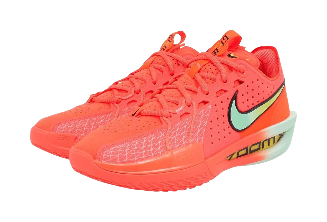 Nike Air Zoom G.T. Cut 3 EP "Bright Mango" or "Brilliant Orange" - basketball shoes for both men and women  vjsneaker.com