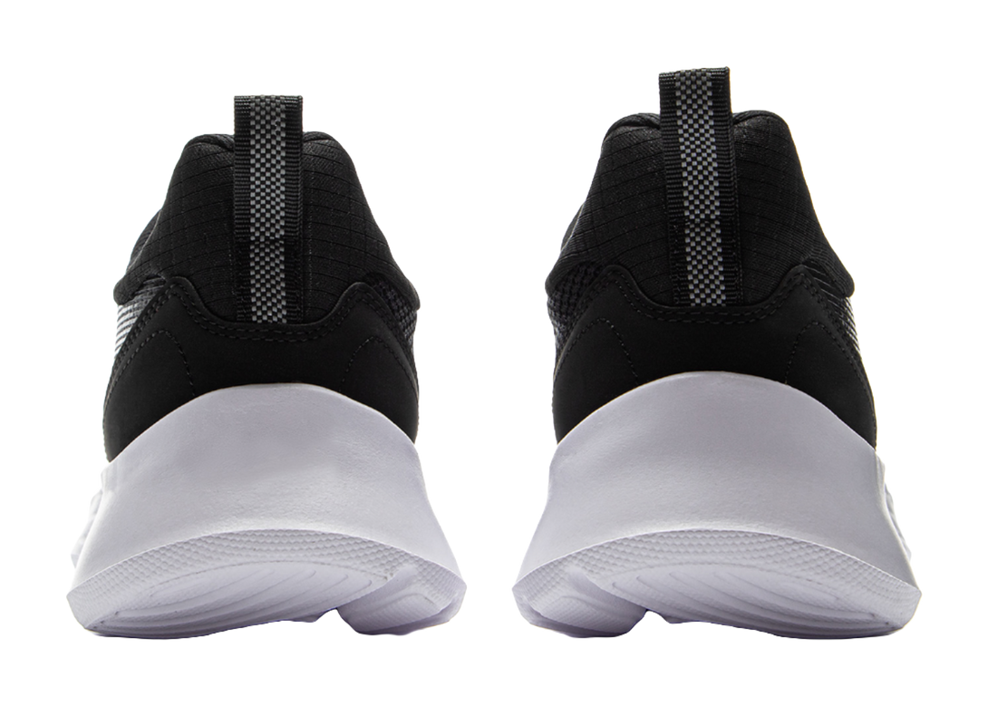 LiNing Feather Cushioned Anti-Slip And Wear-Resistant Lightweight Low-Top Running Shoes Men's Black White 