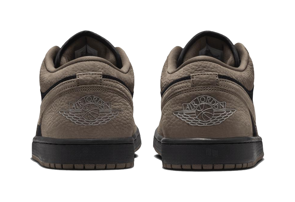 Jordan Air Jordan 1 Low top Vintage Basketball Shoes Unisex Brown Black  vjsneaker.com