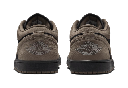 Jordan Air Jordan 1 Low top Vintage Basketball Shoes Unisex Brown Black  vjsneaker.com