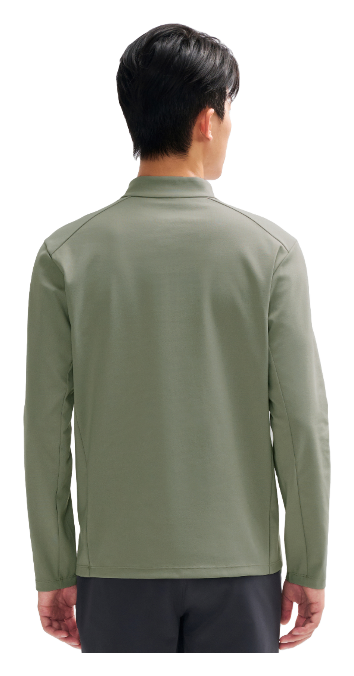 Boxi and PELLIOT outdoor long sleeved Polygiene antibacterial sports elastic top, casual, comfortable, skin friendly, warm, semi high neck sweatshirt, base T-shirt for men  vjsneaker.com