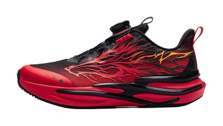 ANTA Children's Red Flame Comfortable Technology Trendy Low cut Running Shoes for Men and Women  VJSNEAKER