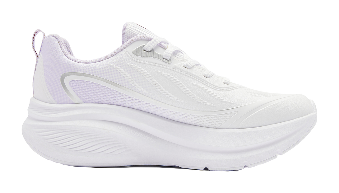 QIAODAN Running Shoes Women's Low top Jordan White/Cloud Purple 
