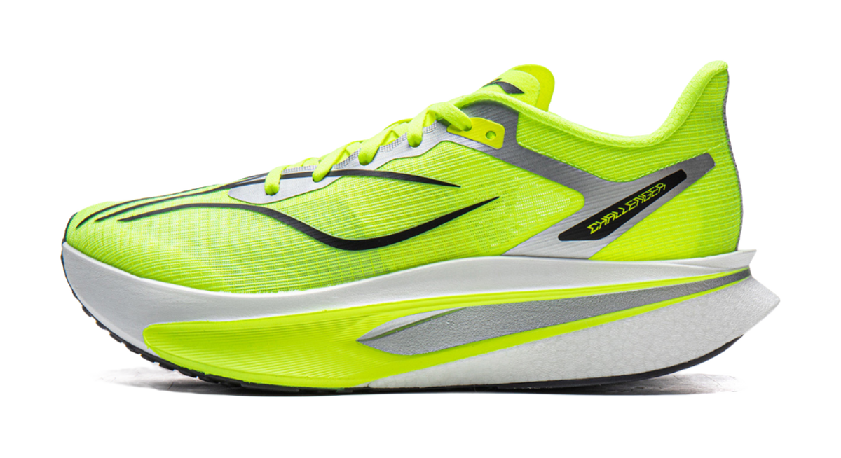 Li-Ning Feidian 6 Challenger "Fluorescent Bright Green" ARMW003-1 - Running Shoe Unisex Fluorescent Bright Green