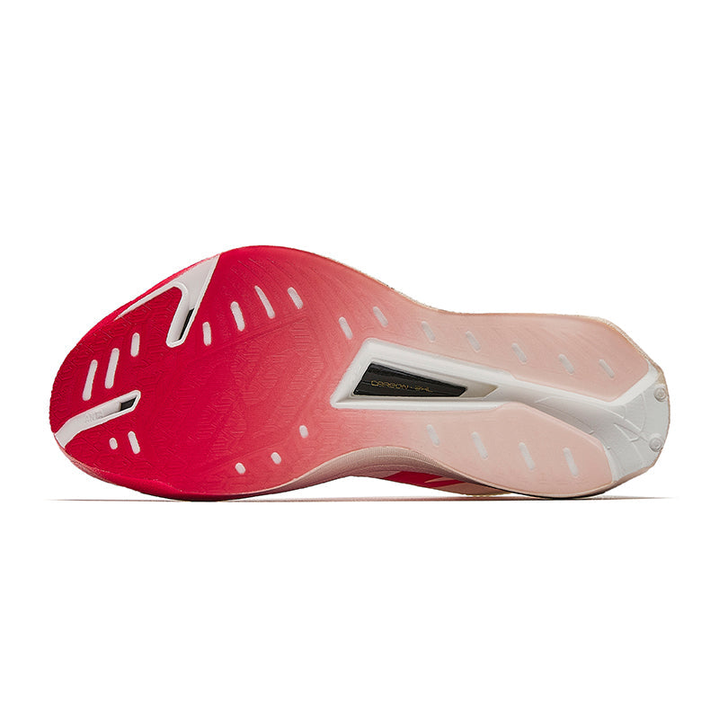 Anta C202 G9 2 "Running Horse" x Xu Beihong 122615573-1 - Marathon Racing Shoe Women White Red Pink