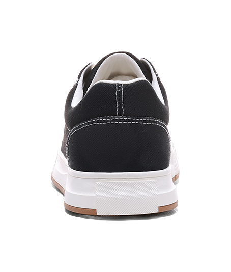 Warrior Slip Resistant, Abrasion Resistant, Breathable Low top Canvas Shoes Unisex Black 