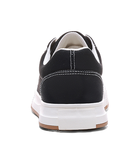 Warrior Slip Resistant Abrasion Resistant Low top Canvas Shoes Unisex Black  vjsneaker.com