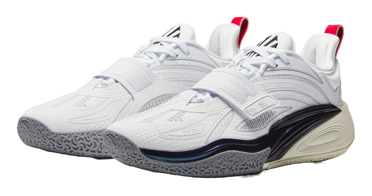Anta KAI 1 "Tai Chi Retro" 112531110SF-5 - Kyrie Irving Basketball Shoe Unisex White Black Red